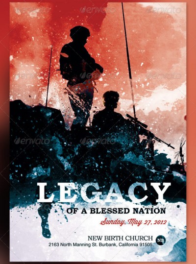 Legacy Flyer template