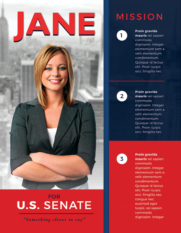 Political Mailer Template