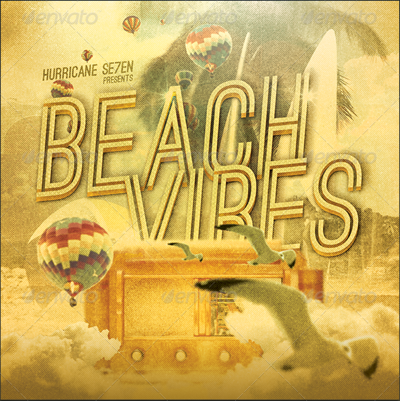 Beach_Vibes_CD_COVER_ARTWORK_TEMPLATE_Preview