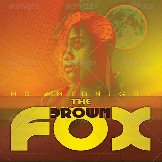 THE-BROWN-FOX-CD-COVER-ARTWORK-TEMPLATE-Preview